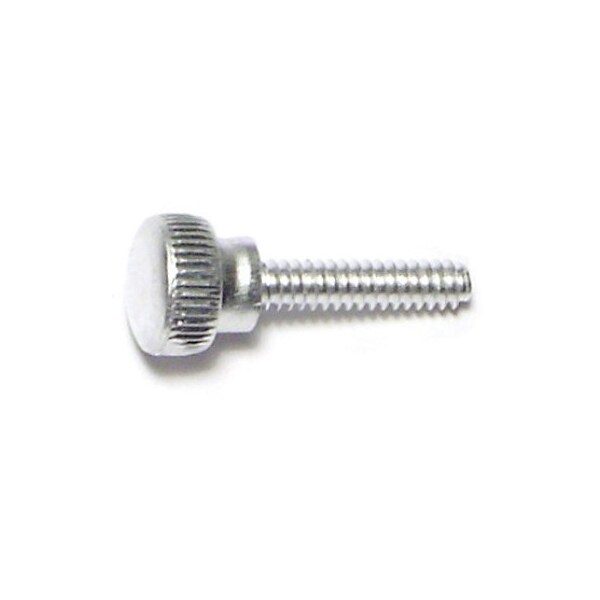 Thumb Screw, #8-32 Thread Size, Aluminum, 9/16 in Lg, 42 PK